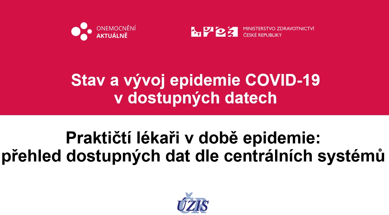 prezentace Prof. Duška na KPP - Stav a vývoj epidemie COVID-19 + Praktičtí lékaři v době epidemie